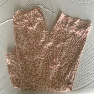 NWOT Victoria Secret Cheetah PJ Pants